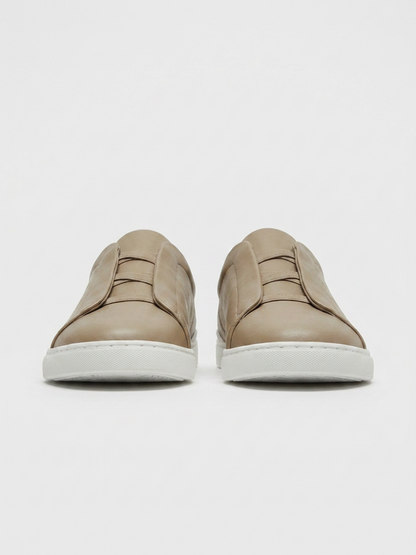 Vittorio Sneakers Kaki de Menielle, vista superior
